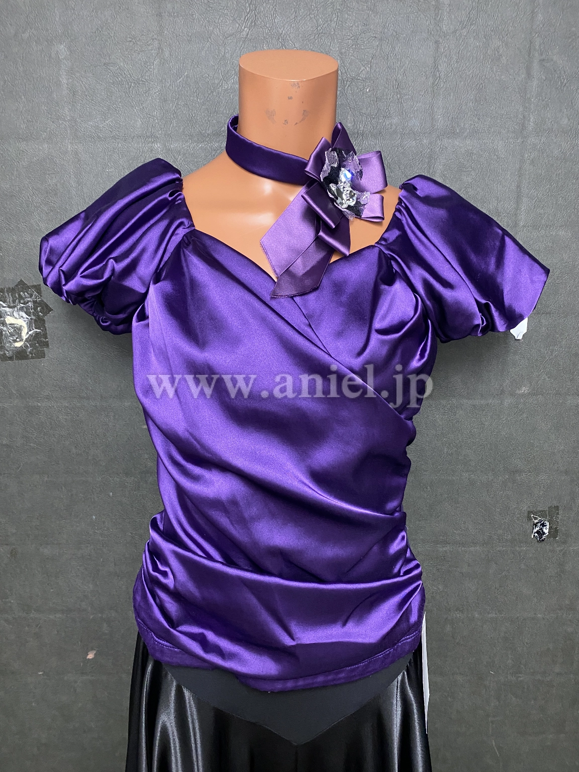 【チャコット】紫トップス4479【中古】