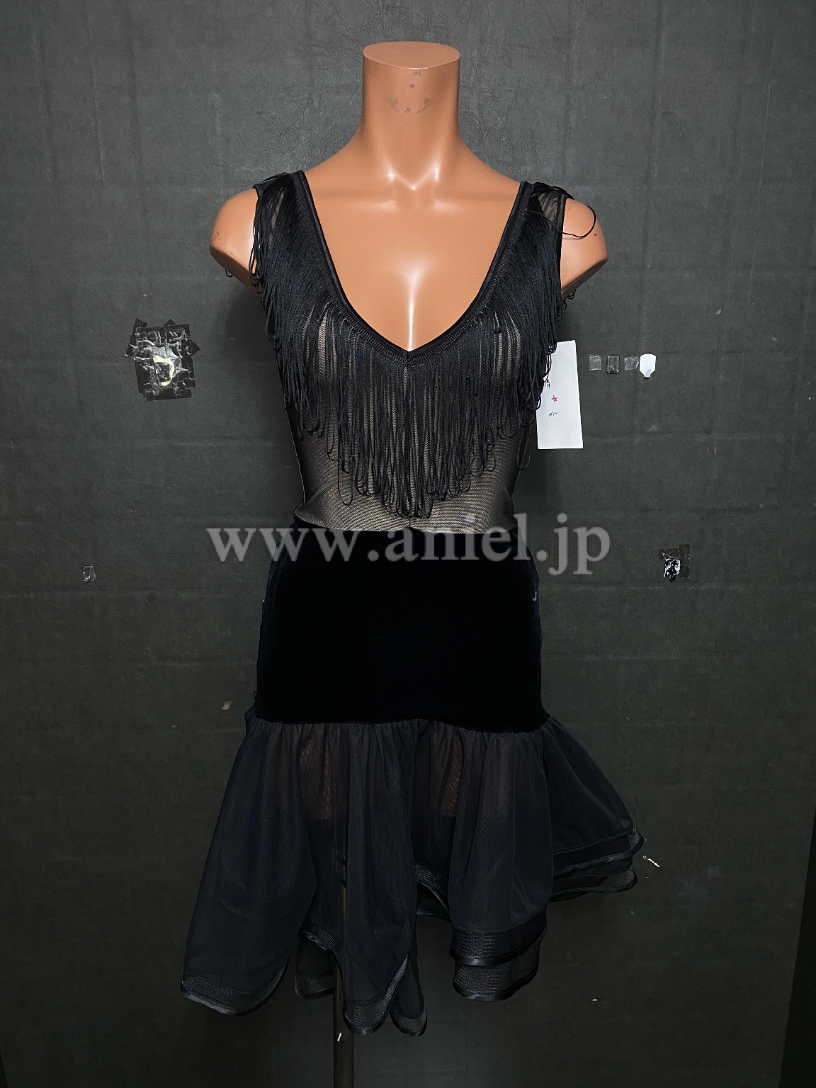 黒ワンピース1679【中古】