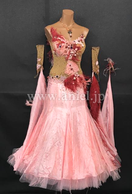 M8158・ピンク&赤