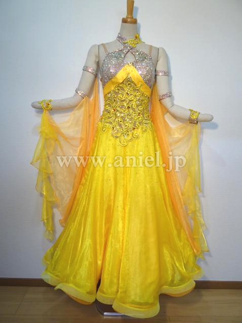 M4720・【Edda Hsu】黄&オレンジ※試着不可