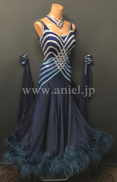 M7655・【タカダンス】紺