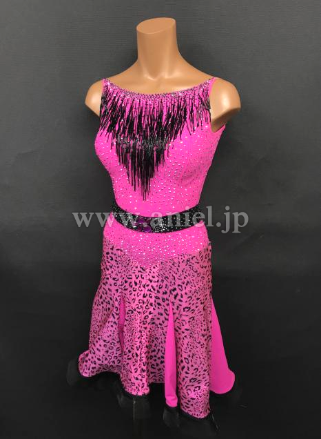 L6771・ピンク&ヒョウ柄