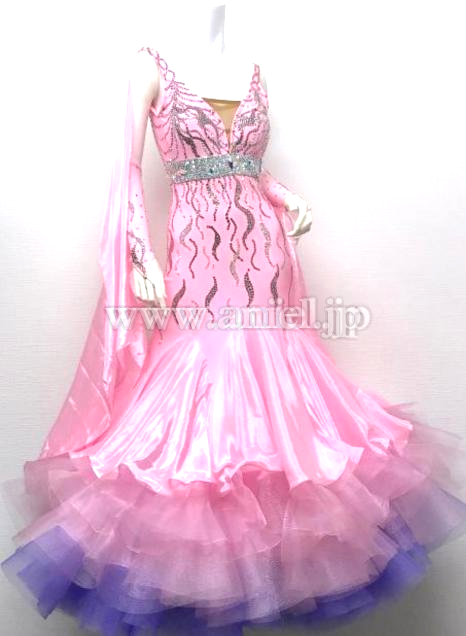 M6349・ピンク&紫【TID】※試着不可