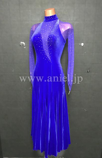 B171・【チャコット】青紫※試着不可