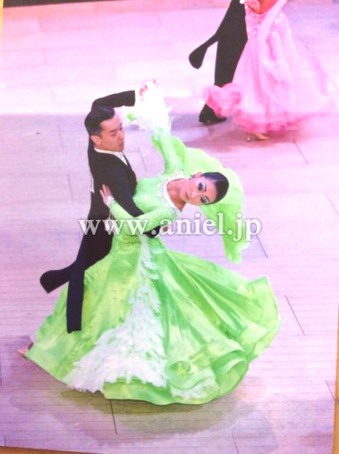 M3850・【半額セール】・アップルグリーン&白・※試着不可