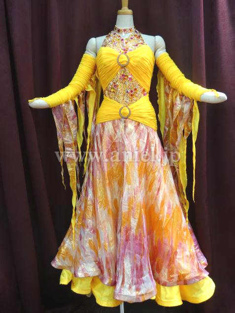 M3247・【RS】黄&オレンジ柄