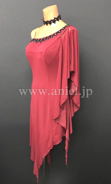 L5999・【チャコット】ワインレッド※試着不可