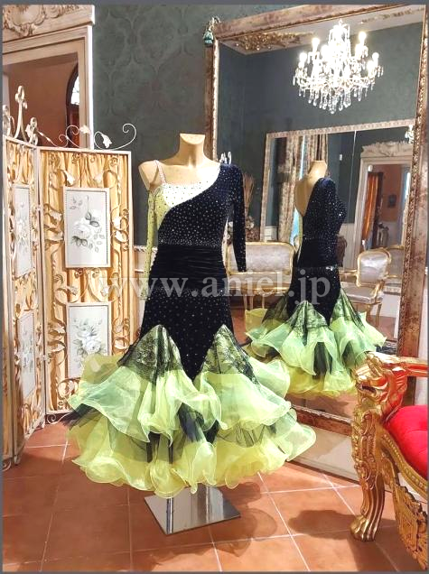 M7664・【Silvia Design】黒&黄