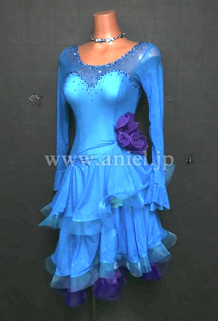 L7182・【チャコット】青&紫