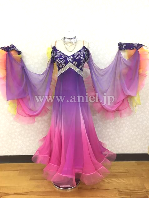 M4734・紫&ピンク