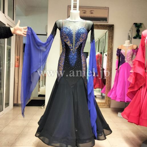 BM9329・【Sapiel】黒&青※試着不可