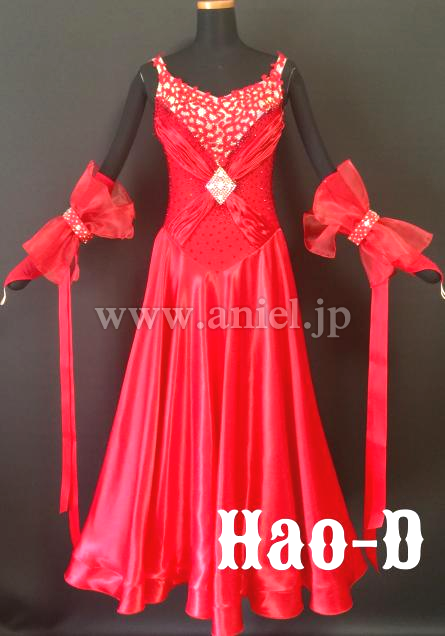 M5334・赤&ベージュ