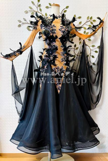 BM9325・黒&ベージュ