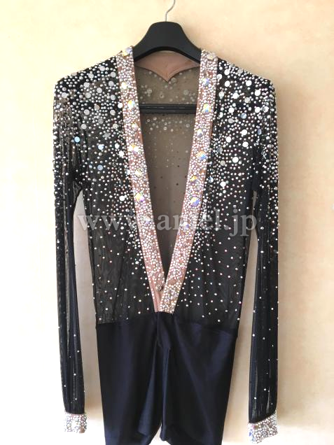 L2831・黒オーロララテンシャツ