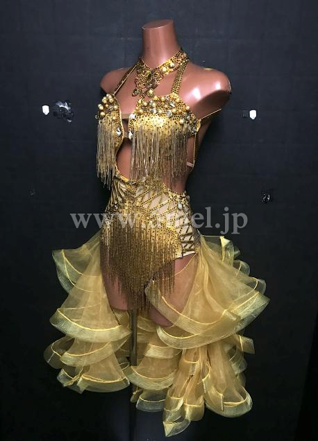 A148・【gentil】ゴールドフリル