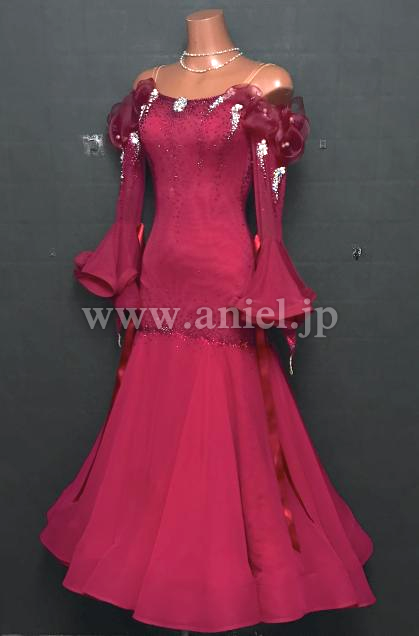 M8835・【EM】ワインレッド