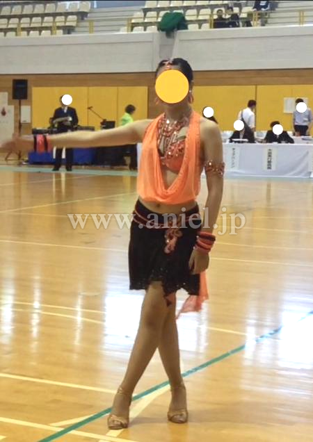 L3302・オレンジ&黒