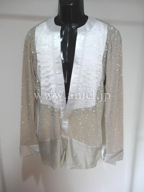 L2826・白ラテンシャツ※試着不可