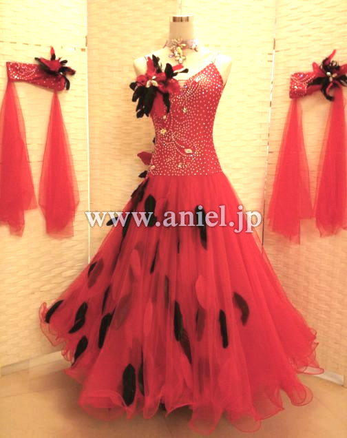 M3876・赤&黒※試着不可