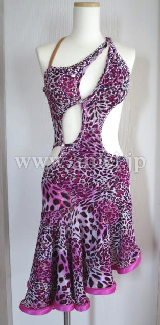 L1890・ピンク&豹柄