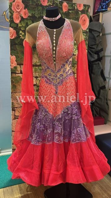 BM9332・【Sapiel】ピンク&紫※試着不可