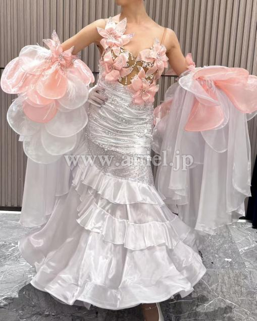 BM9338・【The One】白&ピンク※試着不可