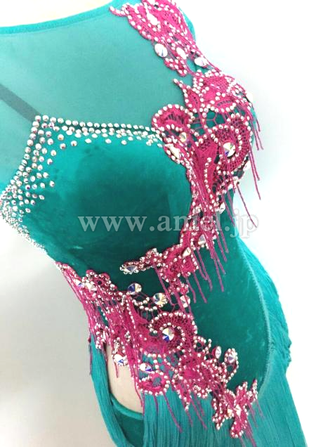 L3359・ジェード&パープル※試着不可