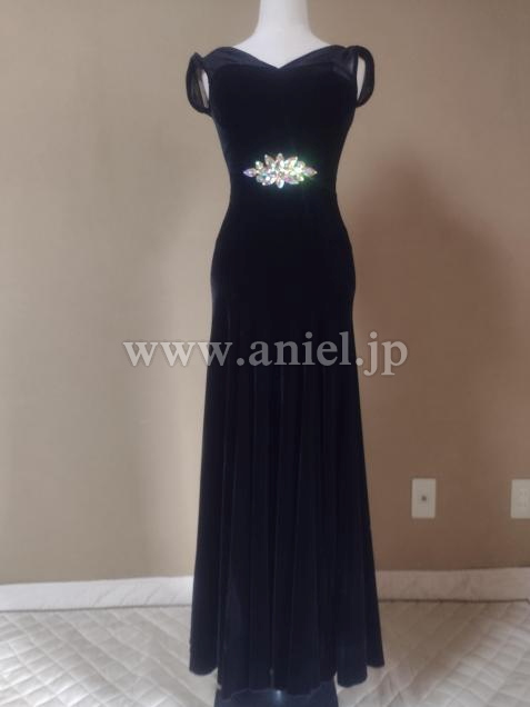 L6022・黒パソドレス※試着不可