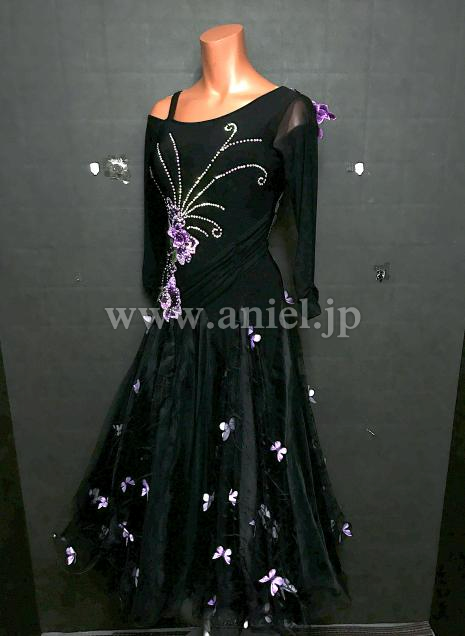 B209・黒&紫※試着不可