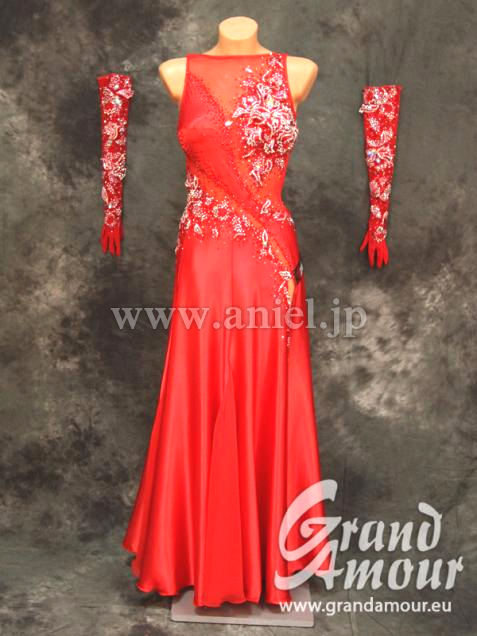 M6148・【Grand Amour】赤アメリカンスムース