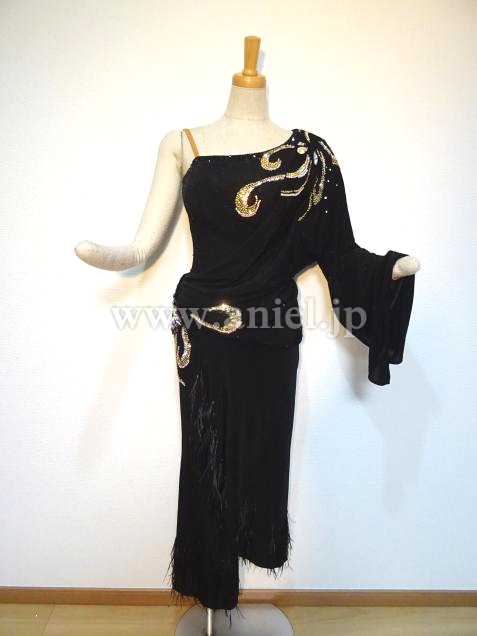 L3361・黒&ゴールド※試着不可