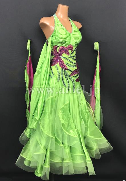 M7397・緑&ピンク