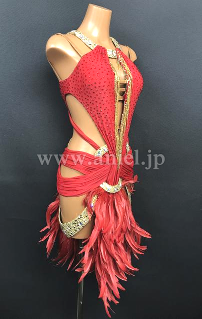 L6415・【THE ONE】赤&ゴールド