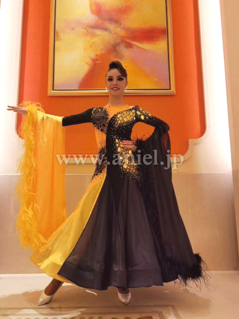 M6662・【Dream】黒&イエロー※試着不可