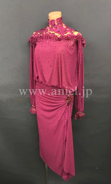 L6799・ワインレッド