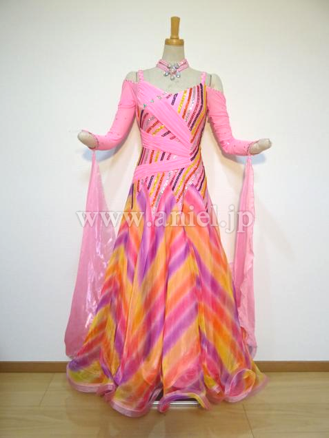 M4595・【半額セール】ピンク&レインボー※試着不可