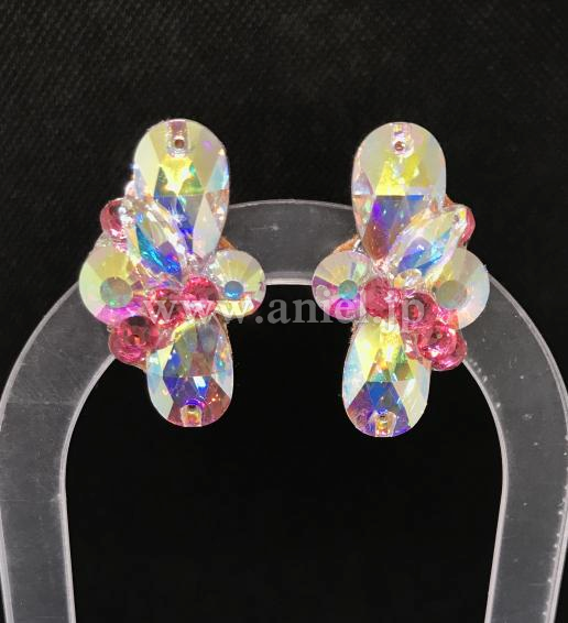 オリジナルイヤリングピンク　01