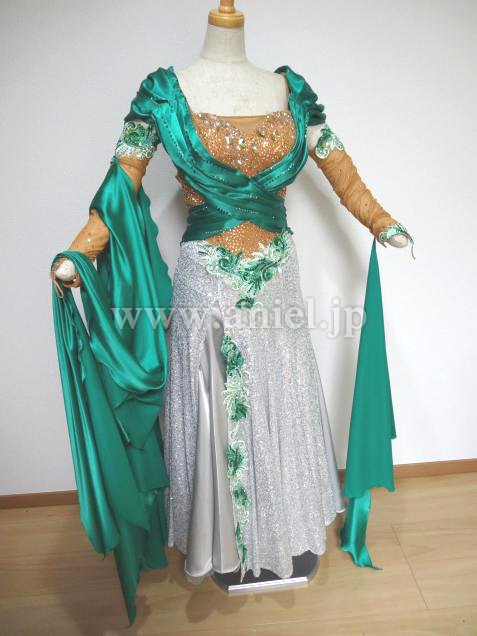 M3887・【半額セール】・ジェード&シルバー※試着不可