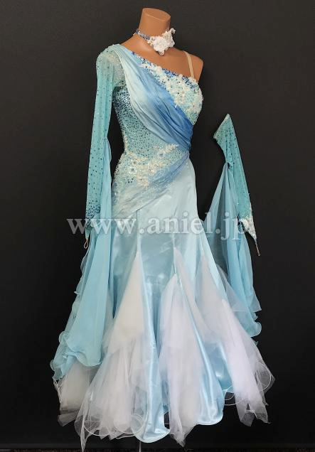 M7687・【gentil】水色