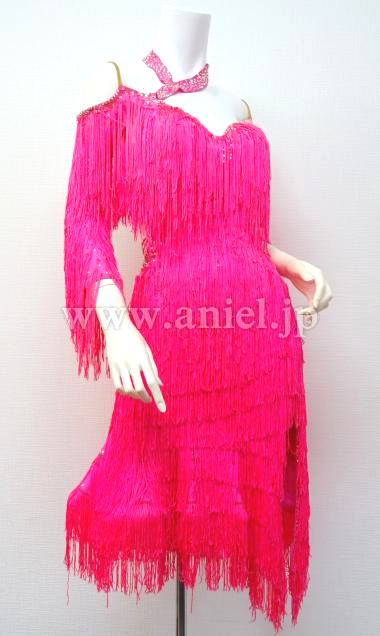 L5019・ピンクフリンジ※試着不可 