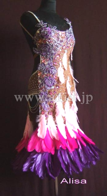 L2388・ピンク&紫※試着不可