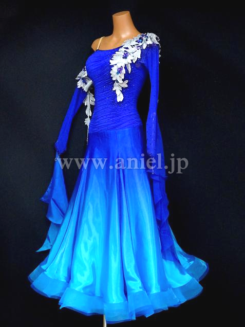 M5475・【EM】ブルーグラデーション&シルバー