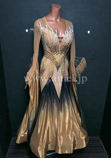 B225・ベージュ&黒グラデーション