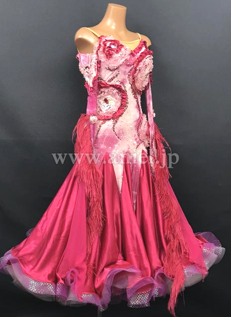 M7411・【チャコット】赤&ピンク