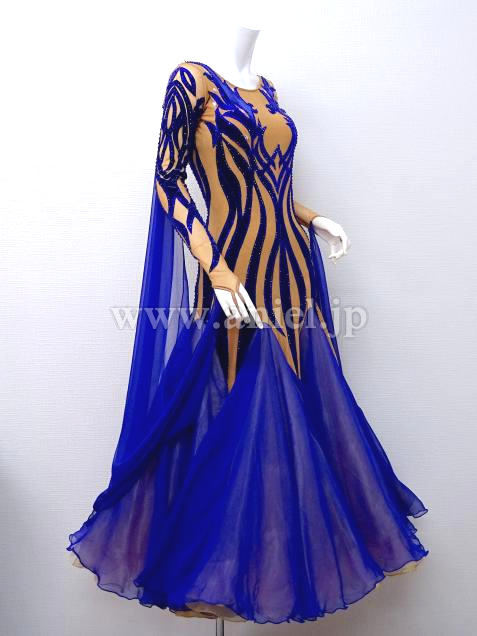 M5486・ネイビー&スキンカラー