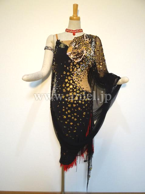 L3394・【半額セール】黒&ゴールド※試着不可