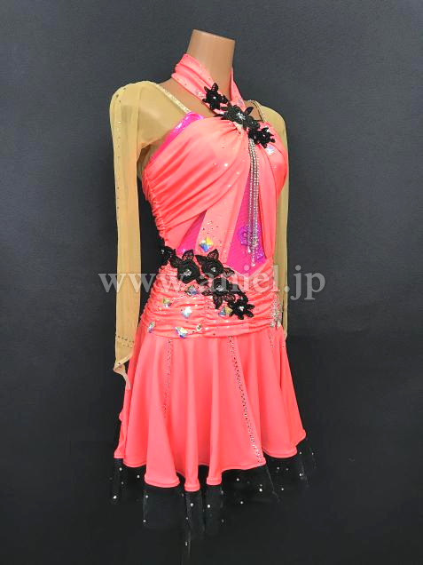 L6412・ピンク&オレンジ※試着不可