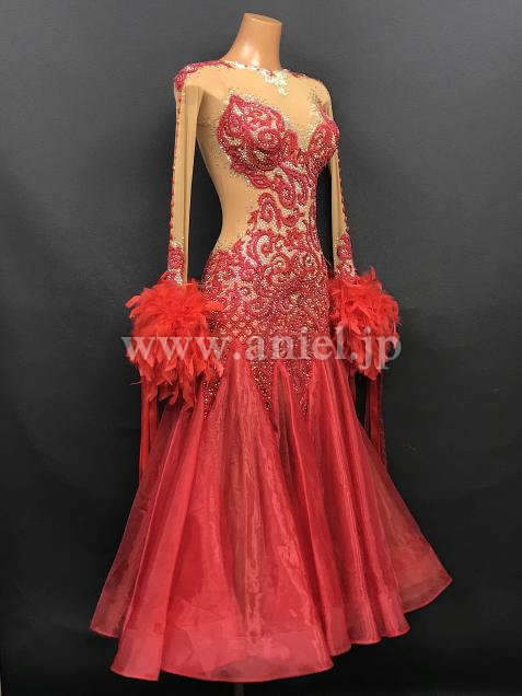 M7415・【Silvia design】レッドレース