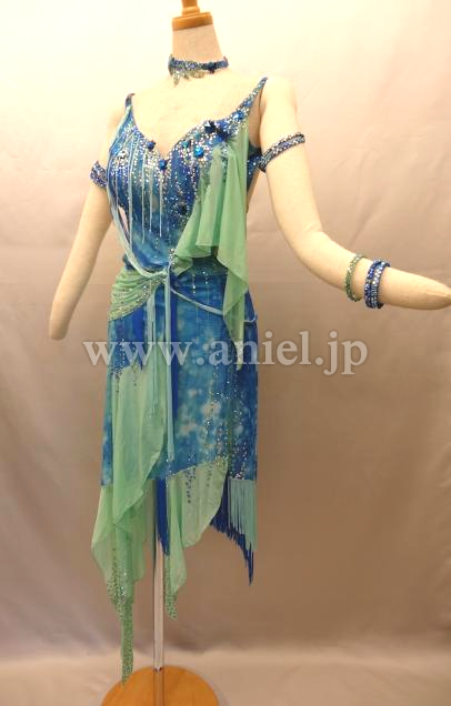 L1913・青&ミントグリーン