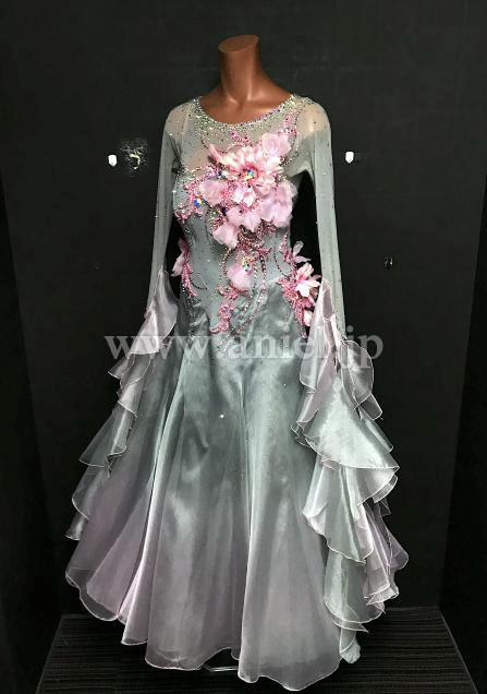 B216・グレー&ピンク